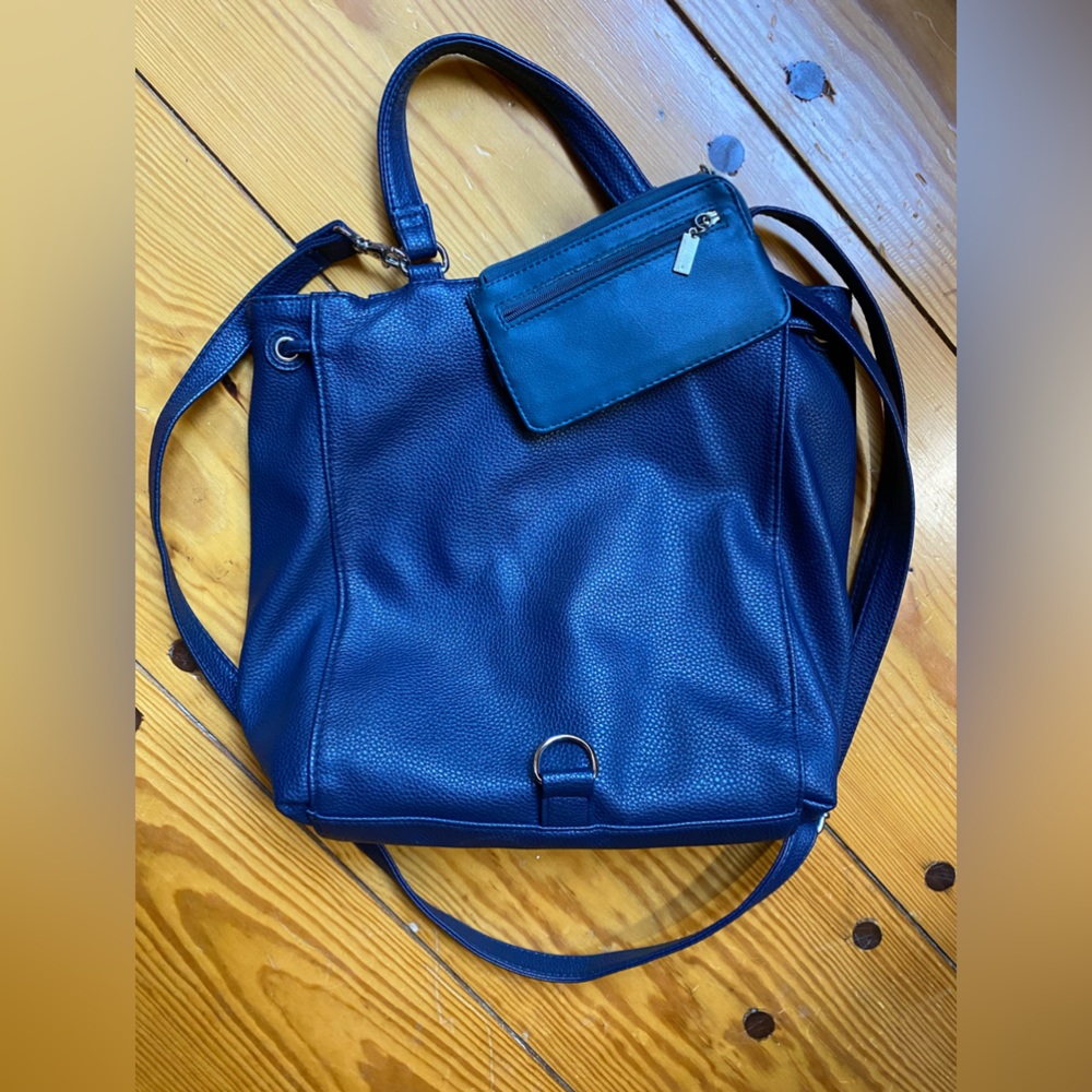 Blue Purse,back pack bag